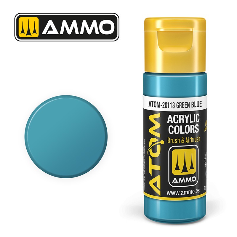 Atom 20113 Green Blue