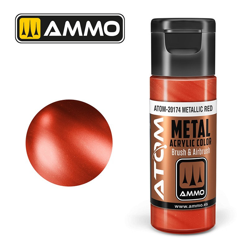 Atom 20174 Metallic Red