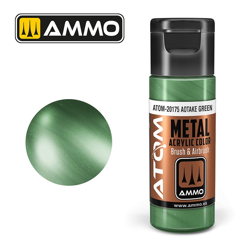 Atom 20175 Metallic Aotake Green