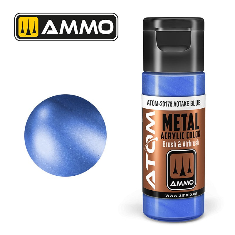 Atom 20176 Metallic Aotake Blue
