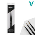 Vallejo Brushes Pro Modeler Natural Definition Set 4/0 - 3/0 - 2/0 Round