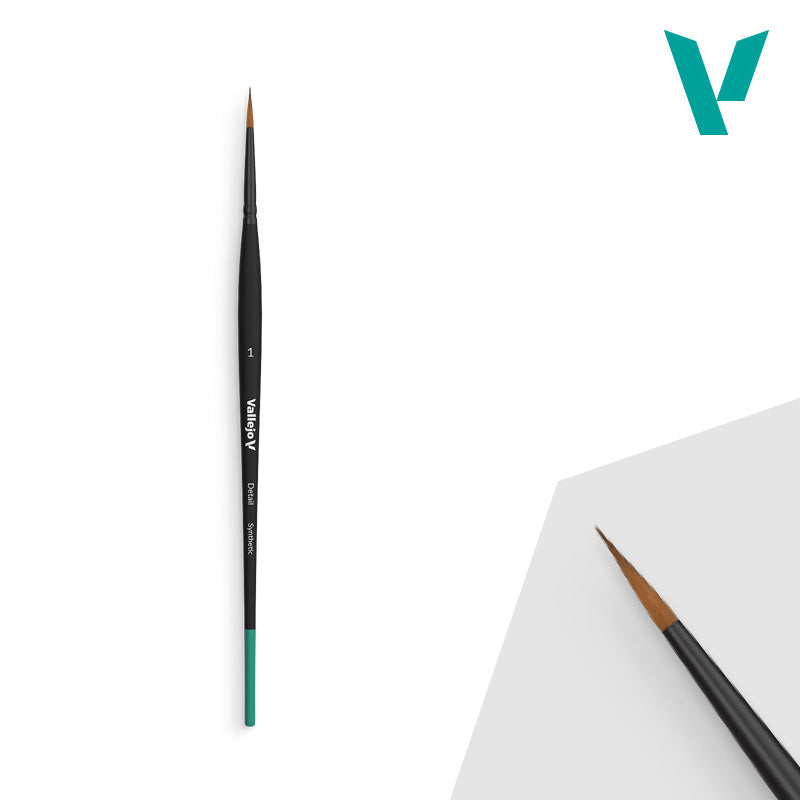 Vallejo Brushes Synthetic Detail Series  1 Round