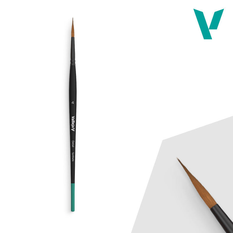 Vallejo Brushes Synthetic Detail Series  4 Round