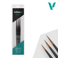 Vallejo Brushes Precision Synthetic Starter Set 1 - 3/0 Effects 4