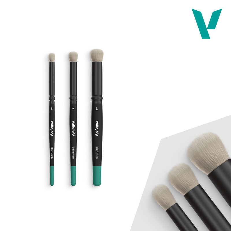 Vallejo B07990 Dry Brush Set.