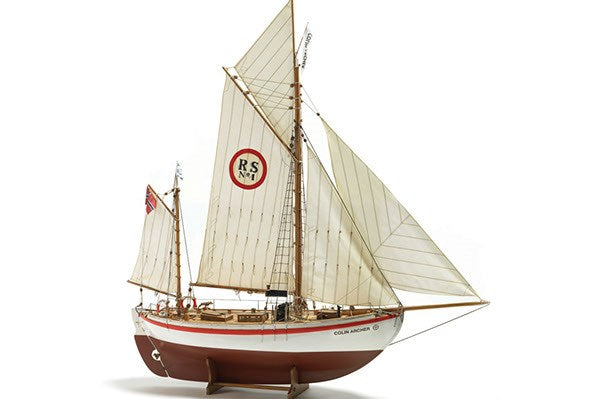 Colin Archer RC - -Wooden hull 1:15