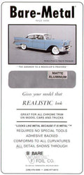 Bare-Metal Foil Matte Aluminum