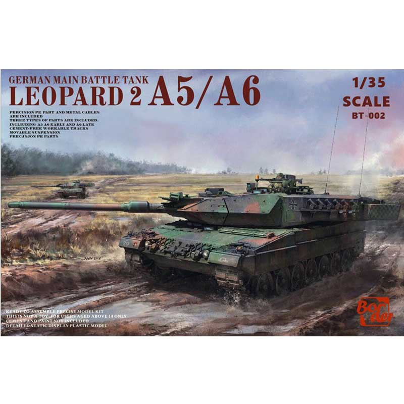 German Main Battle Tank Leopard 2 A5/A6