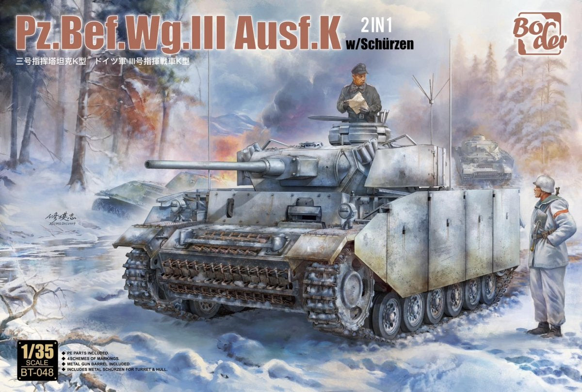 Pz.Bef.WG.III Ausf.K w/Schuren 2in 1