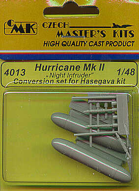 Hurricane Mk.II "Night Intruder" - Conversion set for Hasegawa kit 1/48