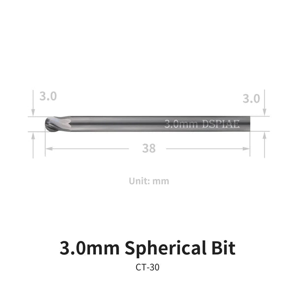 DSPIAE “I-deal” Spherical Bit 3,0mm