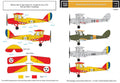 DH-82A Tiger Moth "Nordic Air Forces" 1/48 decals