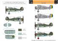 Gloster Gladiator (J8, J8A) in Swedish Service 1/72 decals