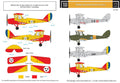DH-82A Tiger Moth "Nordic Air Forces" 1/72 decals