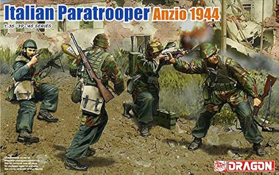 Italian Paratroopers Anzio 1944