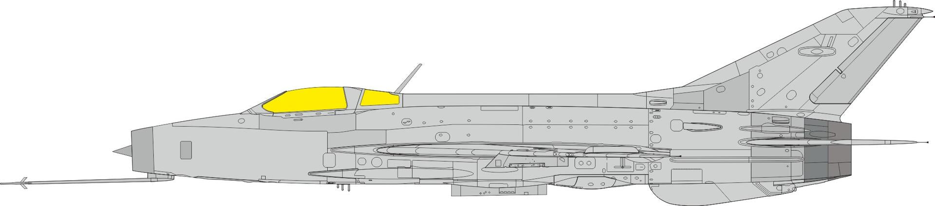 Eduard Mask MiG-21F-13 Tface 1/48