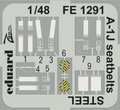 Eduard Seatbelts A-1J 1/48 STEEL