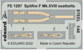 Eduard FE1297 Spitfire F Mk.XVIII Seatbelts  1/48 STEEL