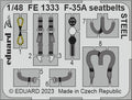 Eduard F-35A Seatbelts Steel 1/48