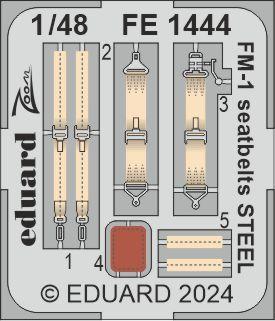 Eduard FM-1 Seatbelts Steel 1/48