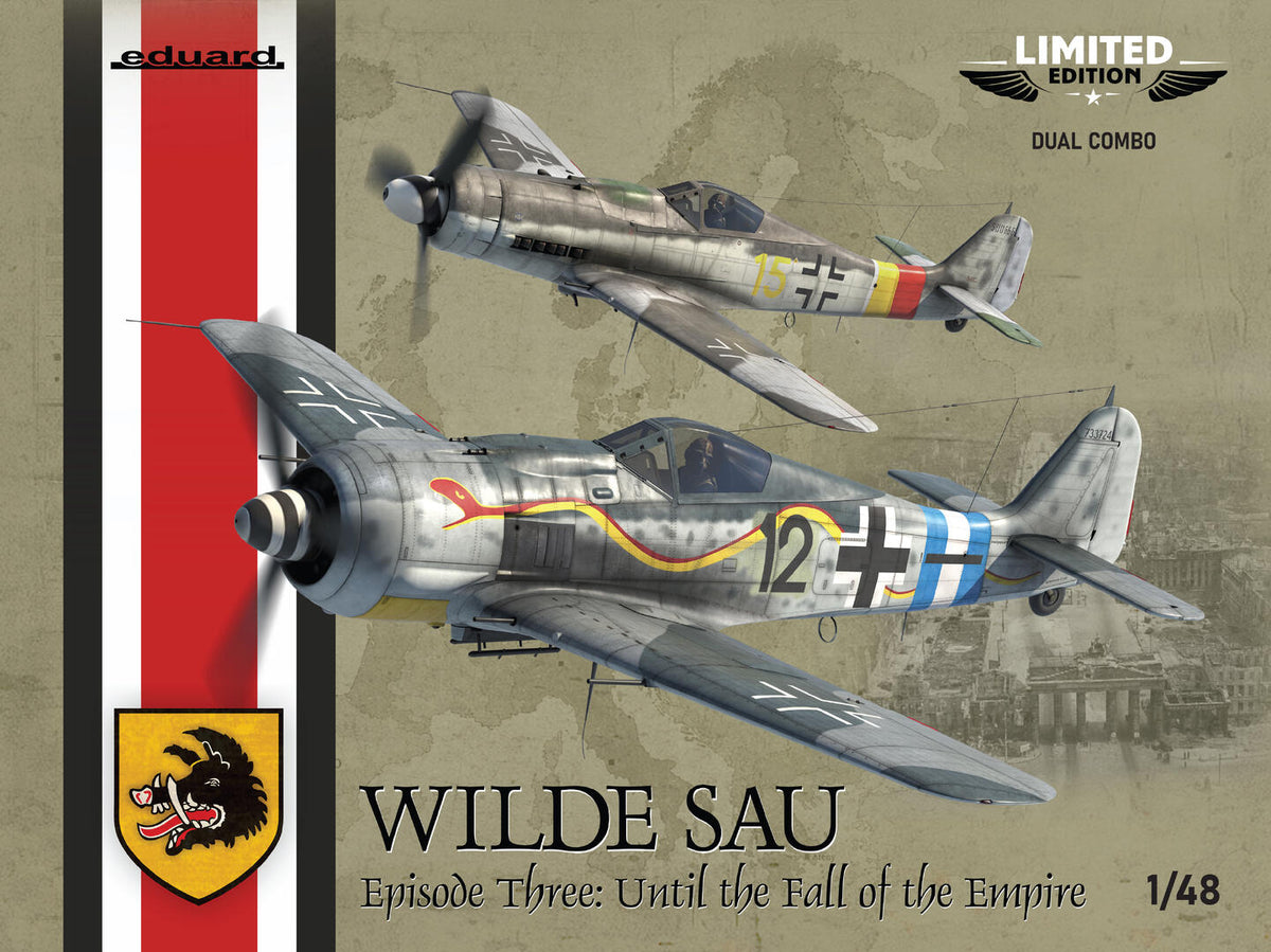 Wilde Sau. Fw-190A-8 and Fw-190D-9. Episode Three: Until the Fall of the Empire. Dual Combo. Limited Edition