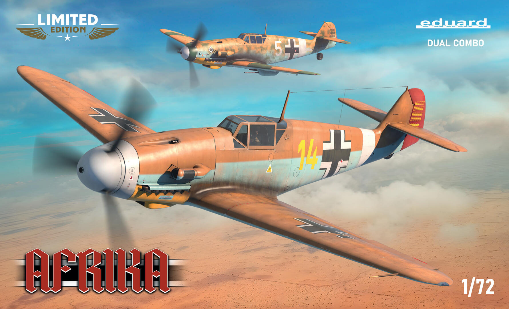Africa Bf 109F-4, G-2 & G-4 Dual Combo Limited Edition