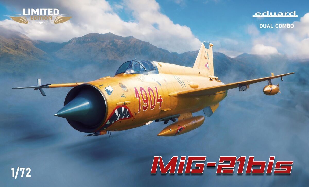 MiG-21bis DUAL COMBO LIMITED Edition in 1:72