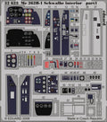 Eduard Me 262B-1 Schwalbe Interior S.A. 1/32