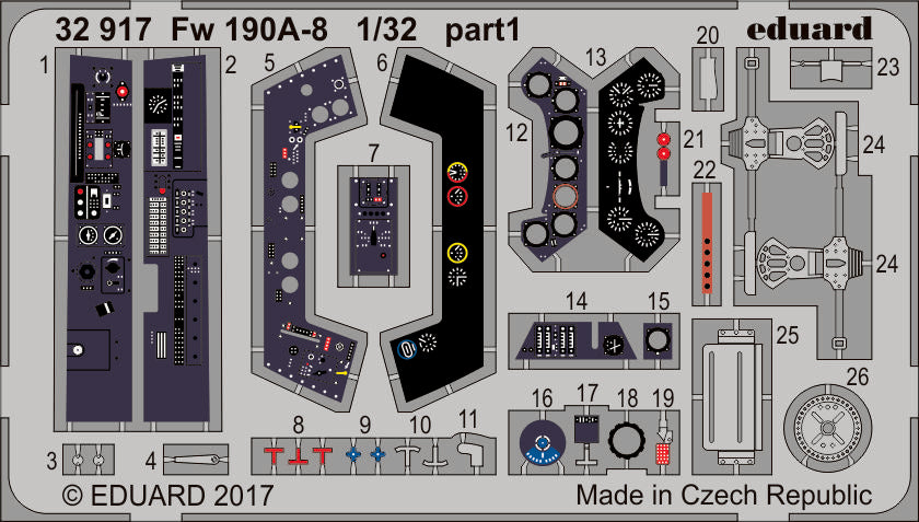 Eduard Fw 190A-8 etc. 1/32