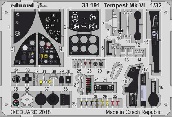 Eduard Tempest Mk.VI 1/32 Etc.