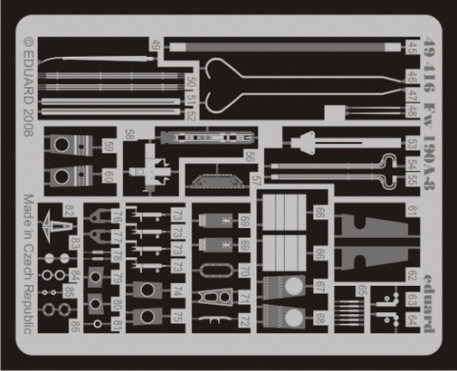 Eduard Fw 190A-8 S.A 1/48 etc.