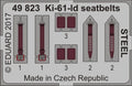Eduard Ki-61-Id Seatbelts  Steel1/48