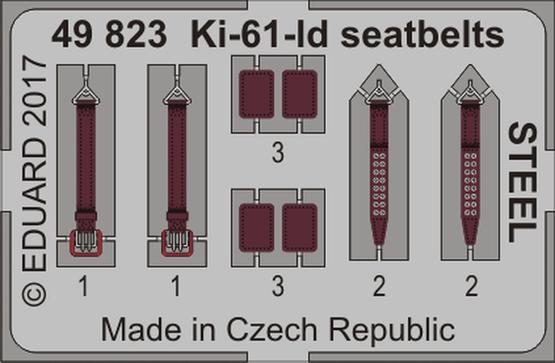 Eduard Ki-61-Id Seatbelts  Steel1/48