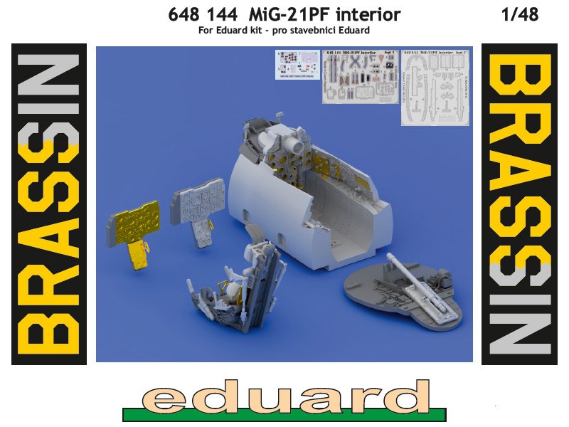 Eduard Brassin MiG-21PF Interior 1/48.