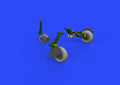 Eduard Brassin MiG-23ML Wheels 1/48.