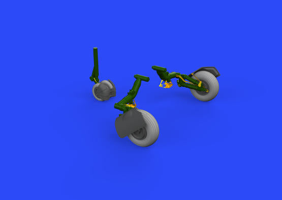 Eduard Brassin MiG-23ML Wheels 1/48.