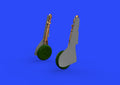 Eduard Brassin FW 190A-8/R-2 Undercarriage Legs Bronze 1/48