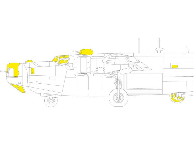 Eduard Mask B-24H 1/72