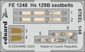 Eduard Seatbelts HS 129B 1/48 STEEL