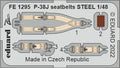 Eduard Seatbelts P-38J 1/48 STEEL