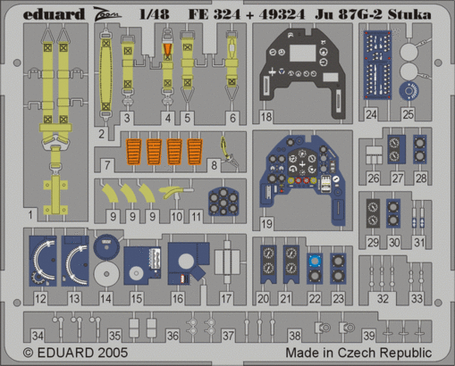 Eduard Ju 87G-2 1/48 Etc.