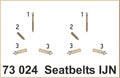 Eduard Seatbelts IJN WWII 1/72 Super Fabric