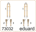 Eduard Seatbelts Luftwaffe WWII Bombers 1/72 Super Fabric