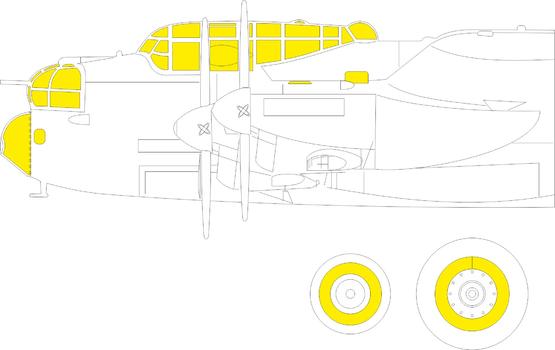 Eduard Mask Lancaster B Mk.III Dambuster TFace 1/48
