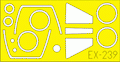Eduard Mask Mirage III Weekend 1/48