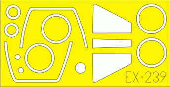 Eduard Mask Mirage III Weekend 1/48