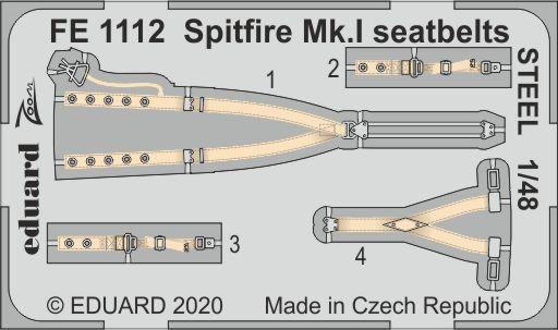 Eduard Seatbelts Spitfire Mk.I 1/48 STEEL (Eduard)