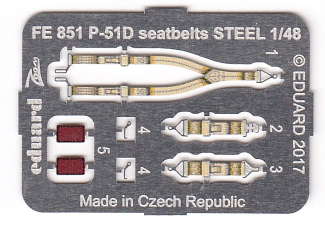 Eduard Seatbelts P-51D 1/48 STEEL (Meng)