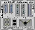 Eduard Seatbelts F-35A 1/48 STEEL