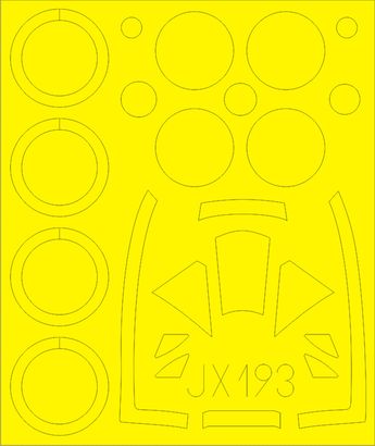 Eduard Mask Tempest MK.V 1/32